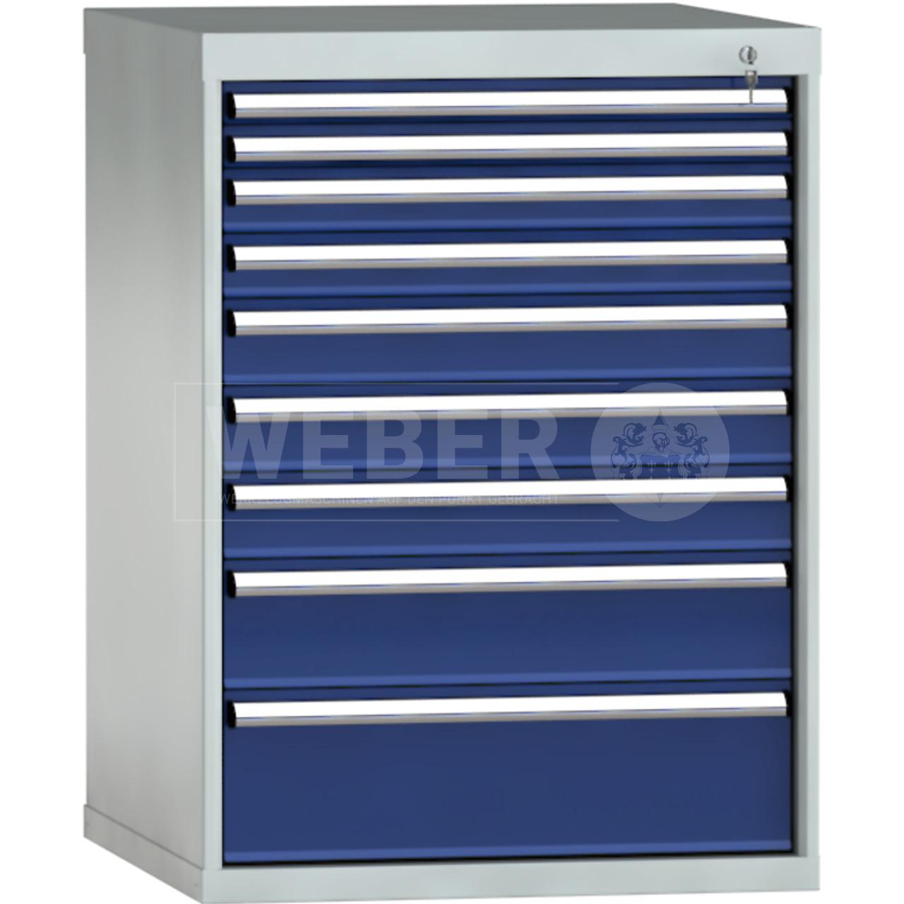 Schubladenschrank mit 9 Schubladen 1000 x 725 x 750