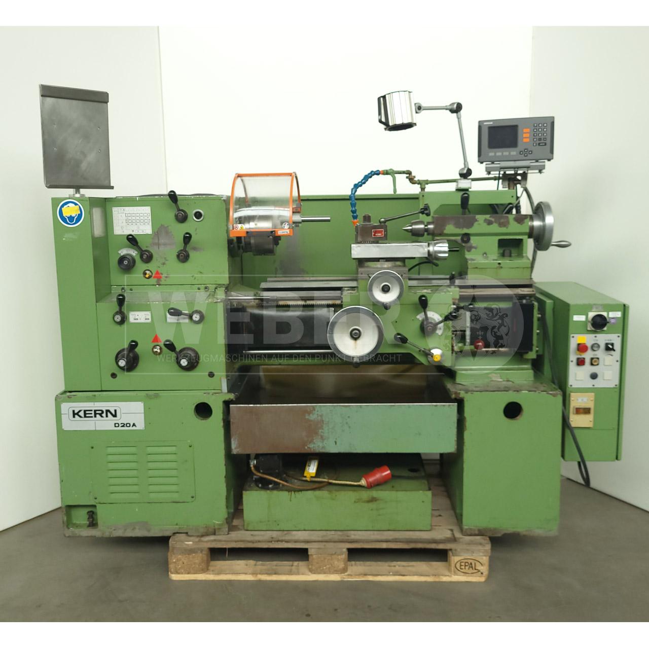 Kern D 20 A Leit- und Zugspindeldrehmaschine