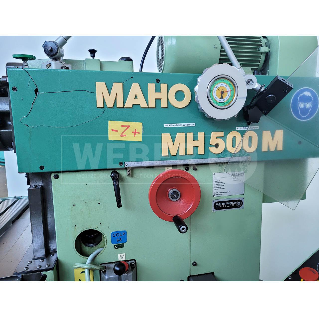 Maho MH 500 M Werkzeugfräsmaschine