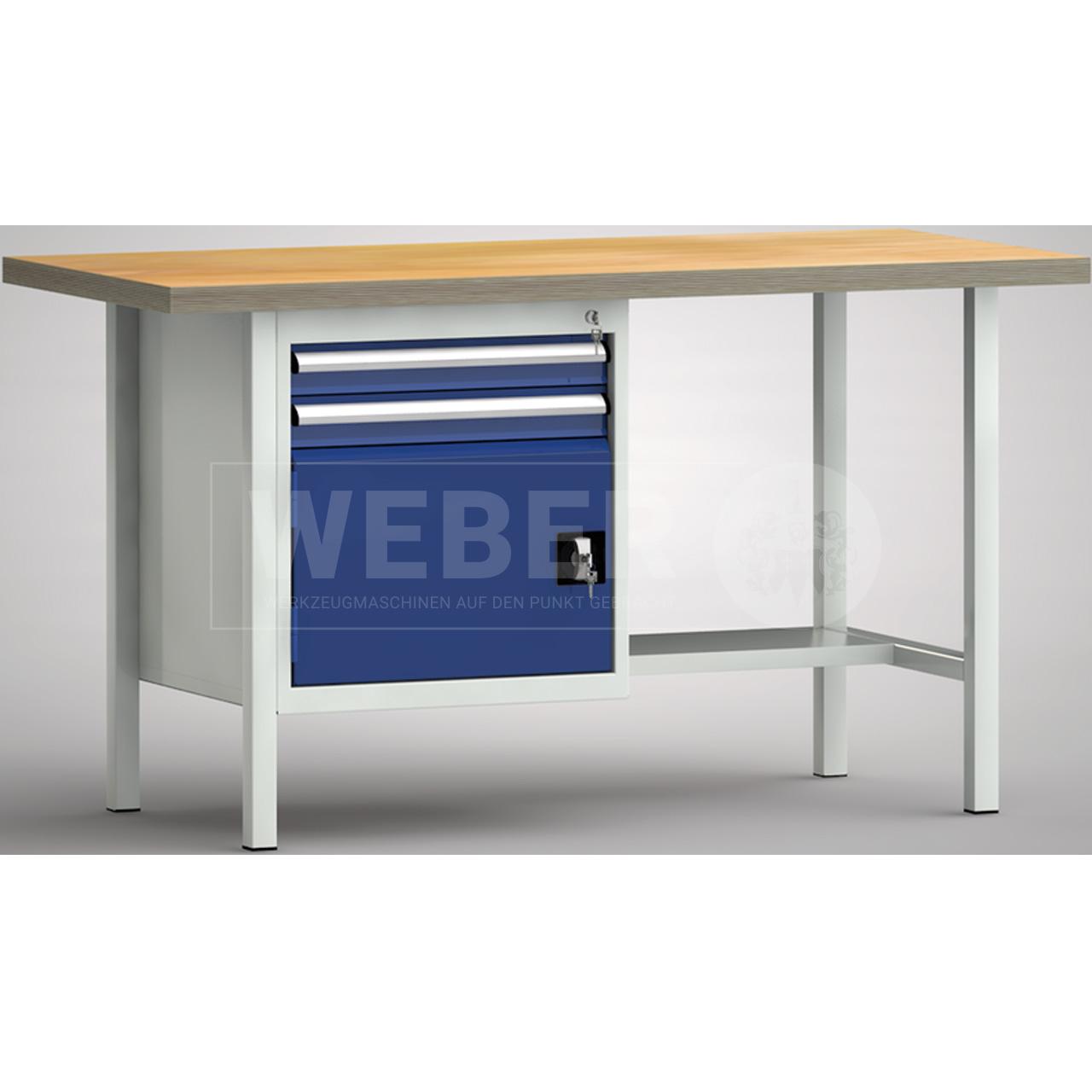 Werkbank mit Schrank 