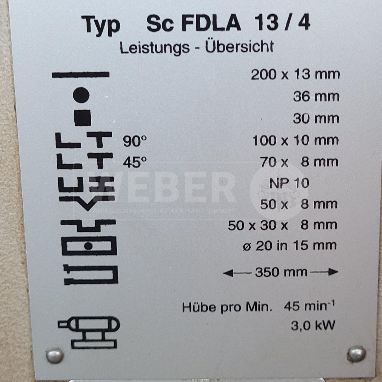 Mafrino ScFDLA 13/4 Profilstahlschere